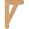 Ekena Millwork Traditional Craftsman Smooth Bracket, Western Red Cedar, 3 1/2"W x 16"D x 24"H BKT04X16X24TRA04SWR - alternate 3